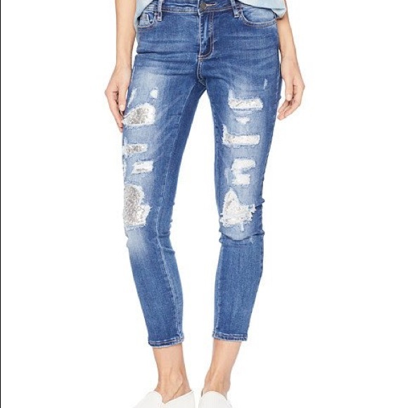 sequin patches for jeans